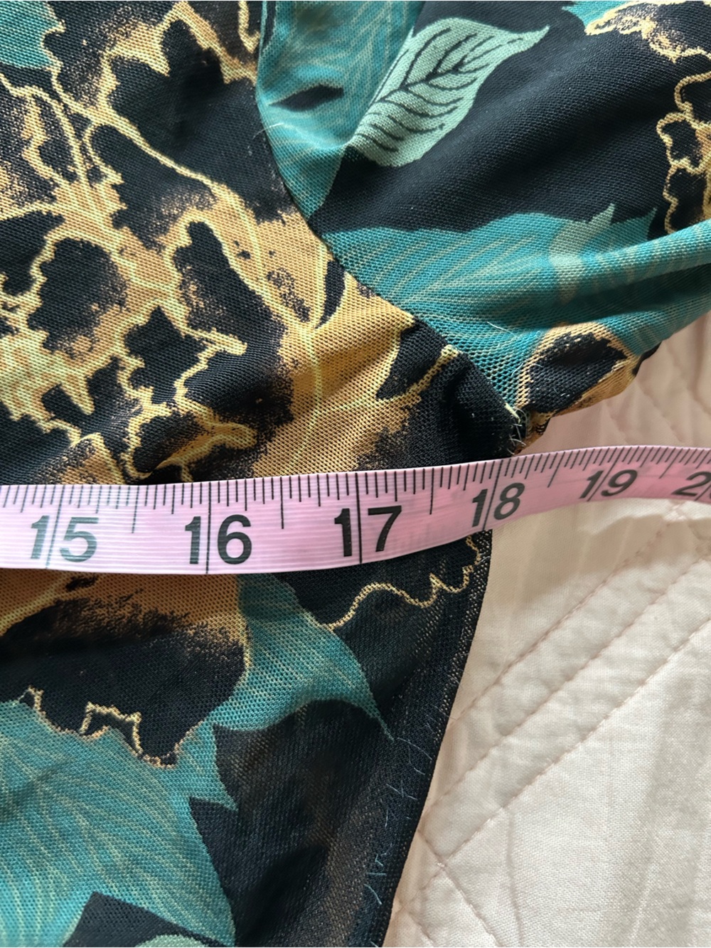 Free People Lucky Shirt in Black Bloom(size small) - Picture 9 of 10
